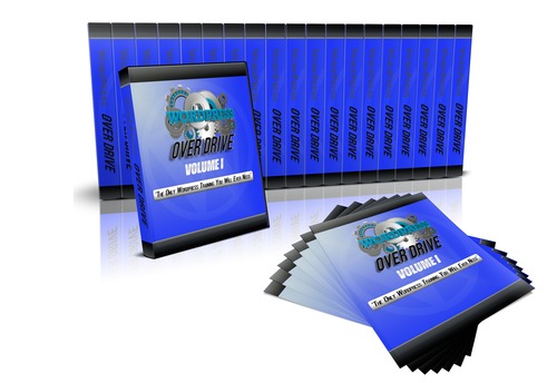 Product picture Wordpress Overdrive Volume 1 with PLR
