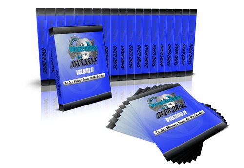 Product picture Wordpress Overdrive Volume 2 with PLR